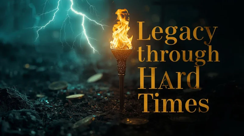 How to Build a Legacy in Tough Economic Times